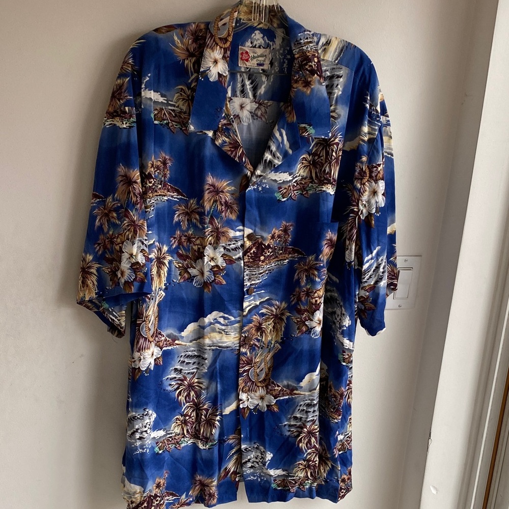 Vintage 90’s Hilo Hattie Hawaiian Shirt 4XL Men’a